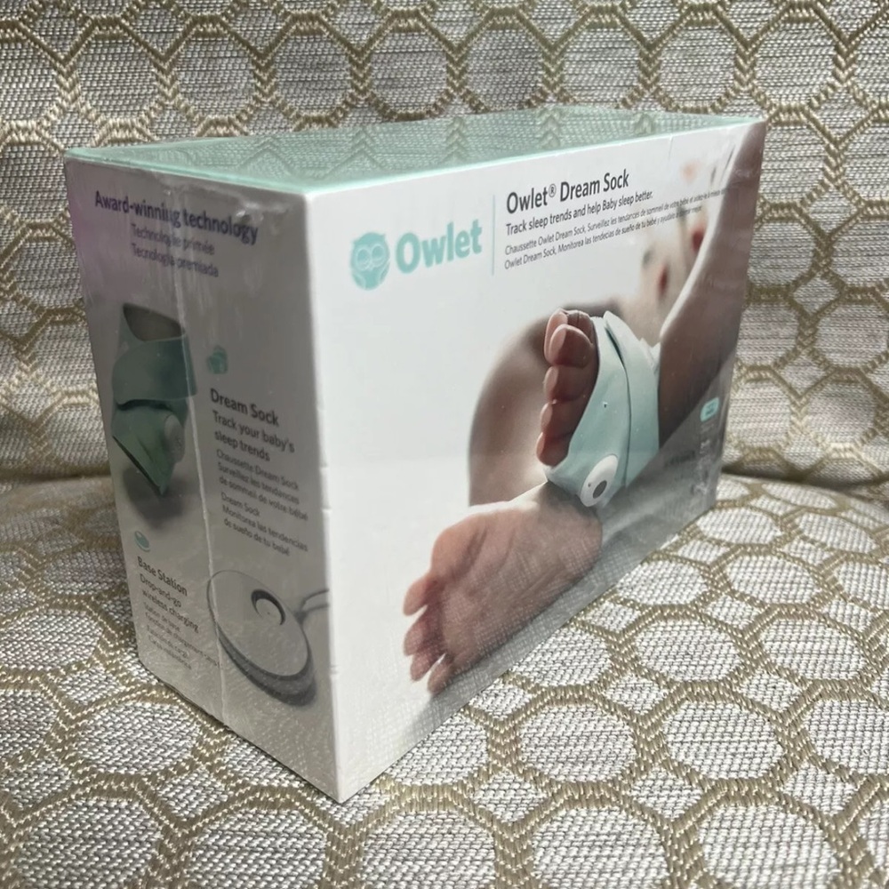 NIB Owlet Dream Sock, Factory Sealed, NEW